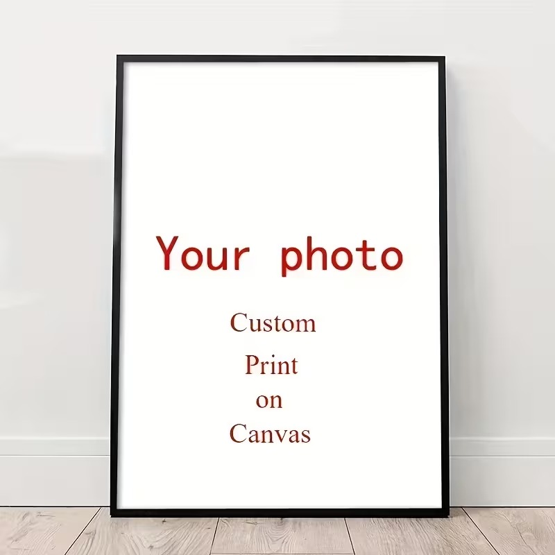 Custom Map Poster - カスタムプリントキャンバス絵画、あなたの写真から作る、結婚式、誕生日、ポスター、ウォールアート、装飾、ペット、家族、風景画、デコレーション